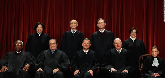 List Of Current Supreme Court Justices | TextLists